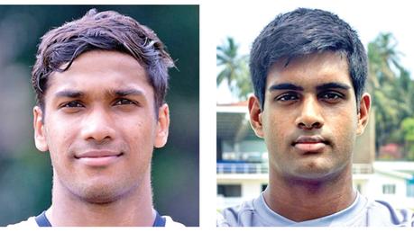 Teran Karunanayake  (St. Joseph’s Captain)-C. Kurukulasuriya  (S. Thomas’ Captain)   