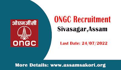 ONGC Sivasagar Recruitment 2022 - 07 Junior Consultant Post