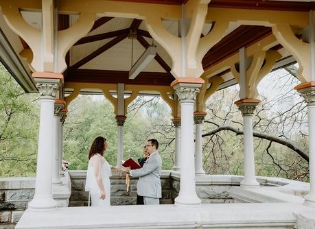 Allison and Glenn’s Wedding on Belvedere Castle Terrace