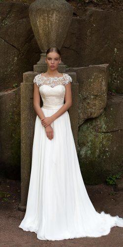 victoria soprano wedding dresses sheath ilusion neckline with cap sleeves 2016 armel