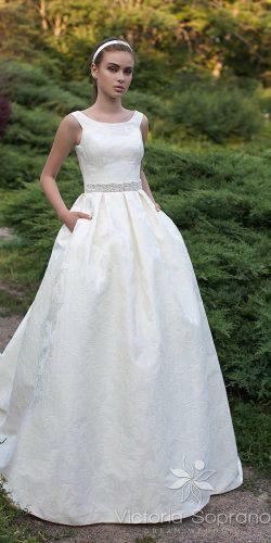  a line beaded belt simple amele 2016 victoria soprano wedding dresses