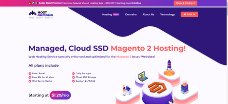 Magento 2 Hosting By HostArmada 2022 | Is It Worth The Hype?