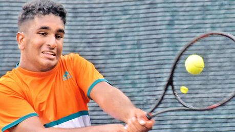 Chathurya Nilaweera in action