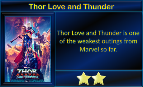 Thor Love and Thunder rating