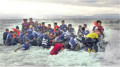 Smugglers make billions from illegal migrant trafficking to EU countries.