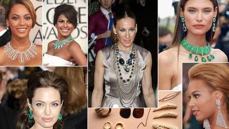 Celebrities with Statement Jewelry