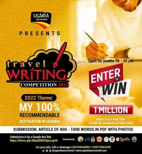 Travel Writing Competition Uganda 2022