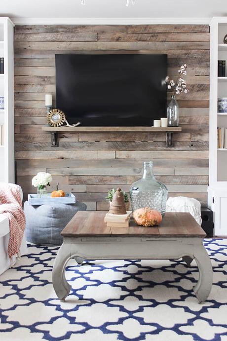 wooden pallet wall ideas