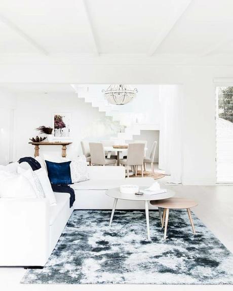 navy blue rug living room ideas