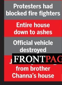 CID to probe arson attack on PM’s home - FrontPage pg1 10 0 175x240 1 - FrontPage