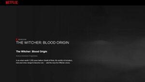 The Witcher: Blood Origin: Everything We Know So Far