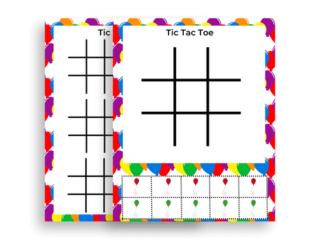 50+ Fun Printable Tic Tac Toe