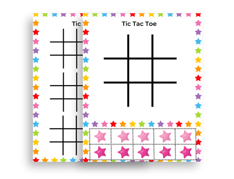 50+ Fun Printable Tic Tac Toe