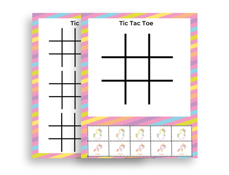 50+ Fun Printable Tic Tac Toe