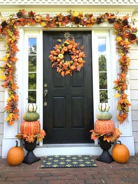 outdoor fall decor ideas pinterest