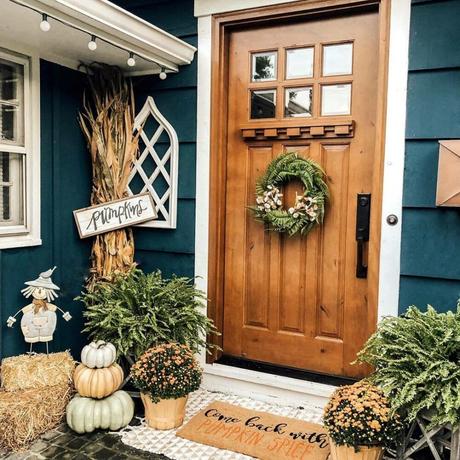 outdoor fall decor