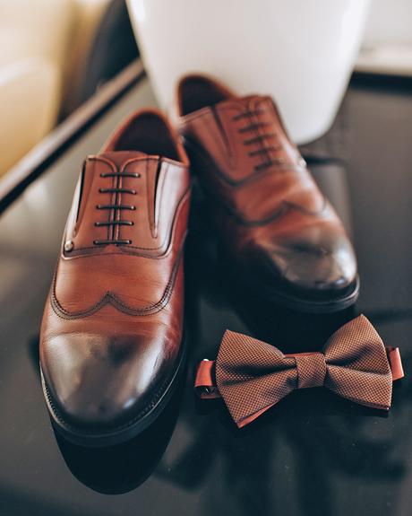 brown mens wedding shoes leather for bohemian style shutterstock