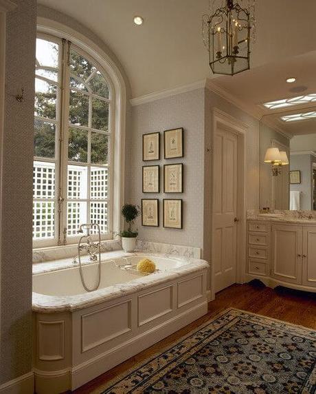 bathroom window decor ideas