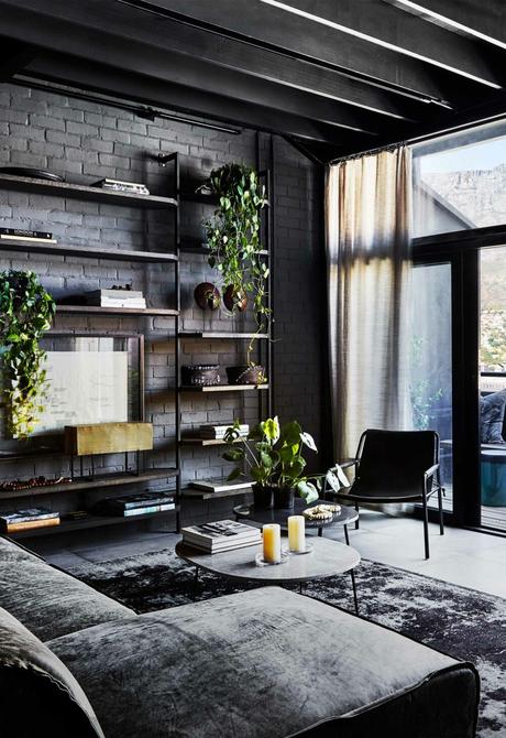 black living room ideas