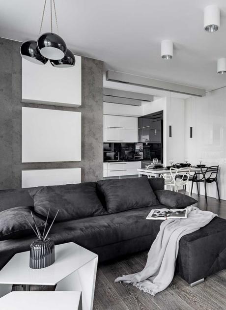 black and white living room ideas