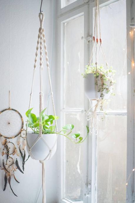 diy macrame plant hanger