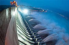 The Three Gorges Dam, which opened in 2008, is the world's largest producer of electric power.