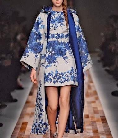 Valentino Brings Blue and White China to your Closet!