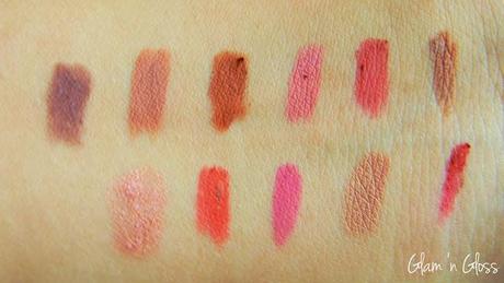 Estee Lauder Lipsticks - Swatches