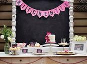 Chalkboard Floral Themed Kitchen Party Naatje-Patisserie-Cupcakes-Cakes Nomie Boutique Stationery