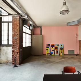 MSGM Fashion Headquarters in a Former Blacksmith’s Workshop by Fabio Ferrillo