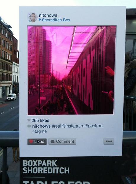 “Real Life Instragram” Art Project