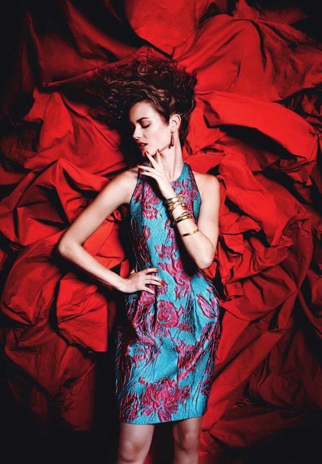 Catherine Mcneil & Jac Jagaciak for Neiman Marcus Holiday 2013 