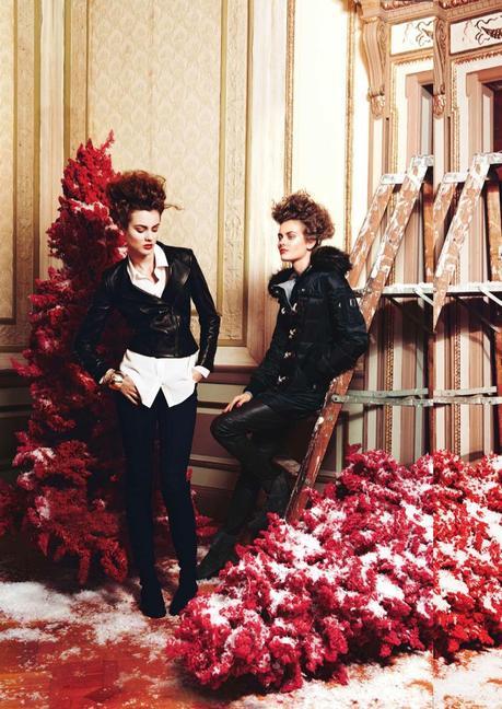 Catherine Mcneil & Jac Jagaciak for Neiman Marcus Holiday 2013 