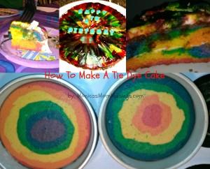 Tie Dye cake