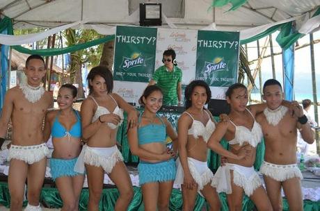 The Hot Entertainment with “Boracay Phoenix Fire Dancers”