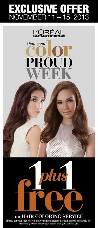 Wear Your Color Proud Campaign by L'Oreal Professionnel at Tony&Jackey; Salon