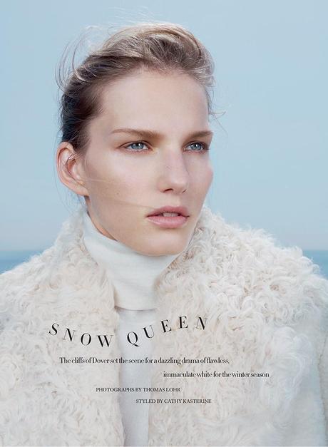 Marique Schimmel by Thomas Lohr for Harper's Bazaar UK  December 2013 