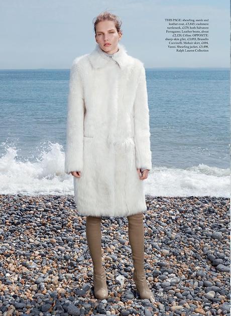Marique Schimmel by Thomas Lohr for Harper's Bazaar UK  December 2013 