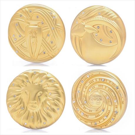 Estée Lauder's Zodiac Powder Compact Collection for Christmas 2013