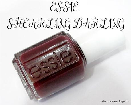 essie shearling darling