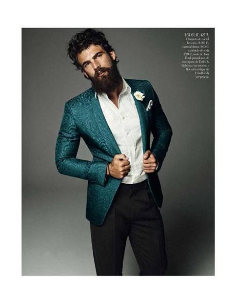 Vogue Spain Brides : Pareja Ganadora ( Winning Couple ) Dimitris Alexandrou by Alvaro Beamud Cortes for Vogue Spain Brides