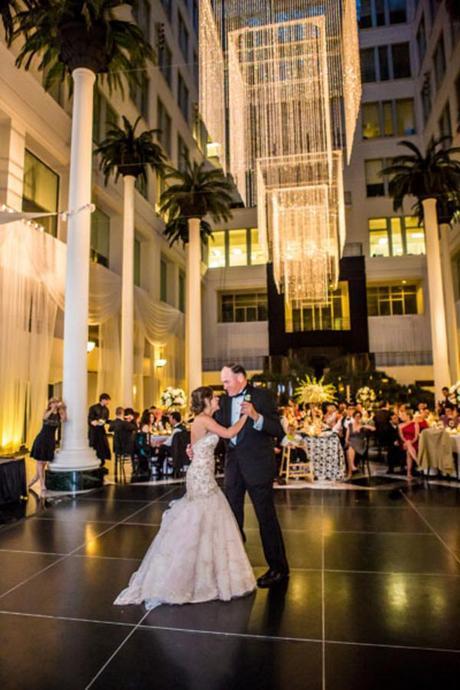 The father-daughter dance. Fantastic Philly Wedding