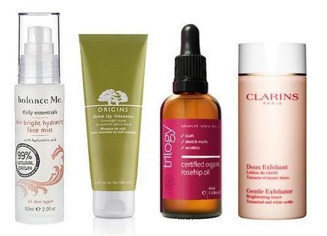  photo balance-me-hydrating-mist-origins-drink-up-intensive-trilogy-rosehip-oil-clarins-exfoliating-toner.jpg