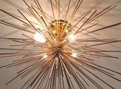 DIY: Brass Urchin Light Fixture