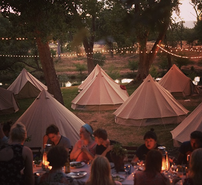 dwell | pop up lodging service in california