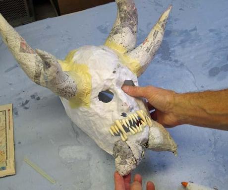 Paper Mache Mask Tutorials- Part 2