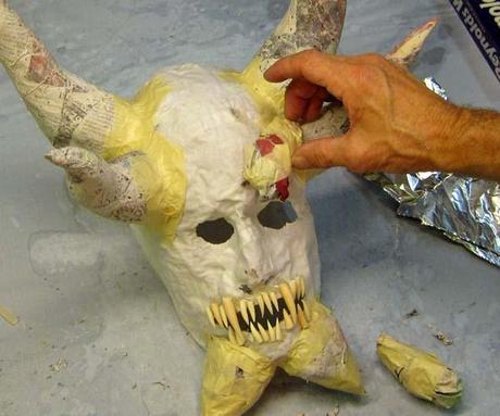 Paper Mache Mask Tutorials- Part 2