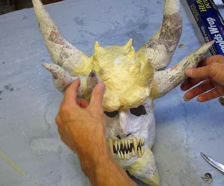 Paper Mache Mask Tutorials- Part 2