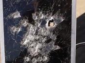 iPad Takes Massive Damage Soft Dirt Drop Test