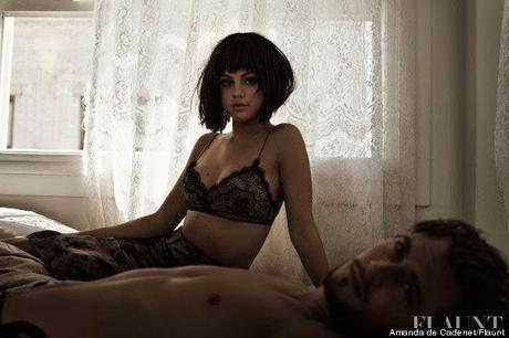 Selena Gomez Poses in Sexy Lingerie for 'Flaunt' Photo Shoot